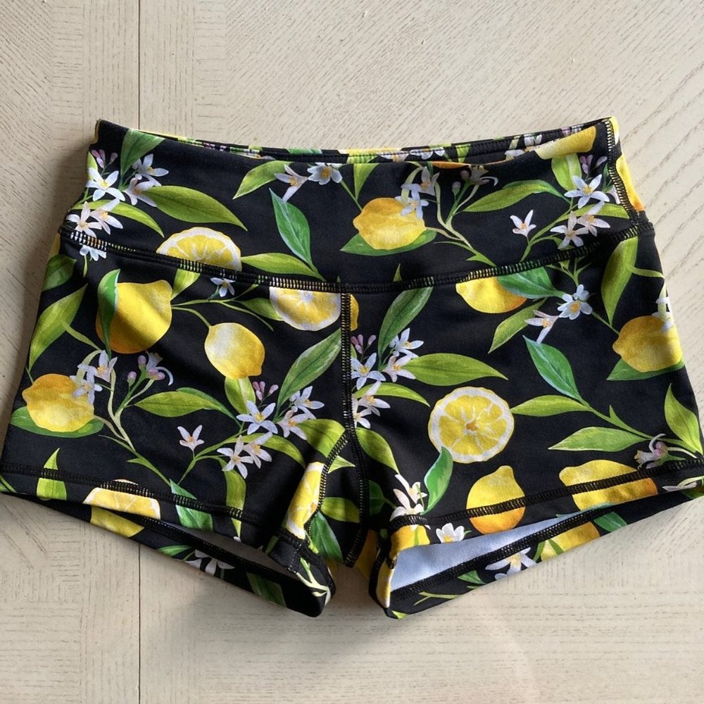 Savage Barbell Lemon Shorts